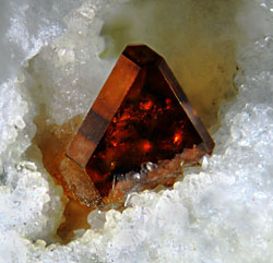 Zink Rubin-Sphalerite